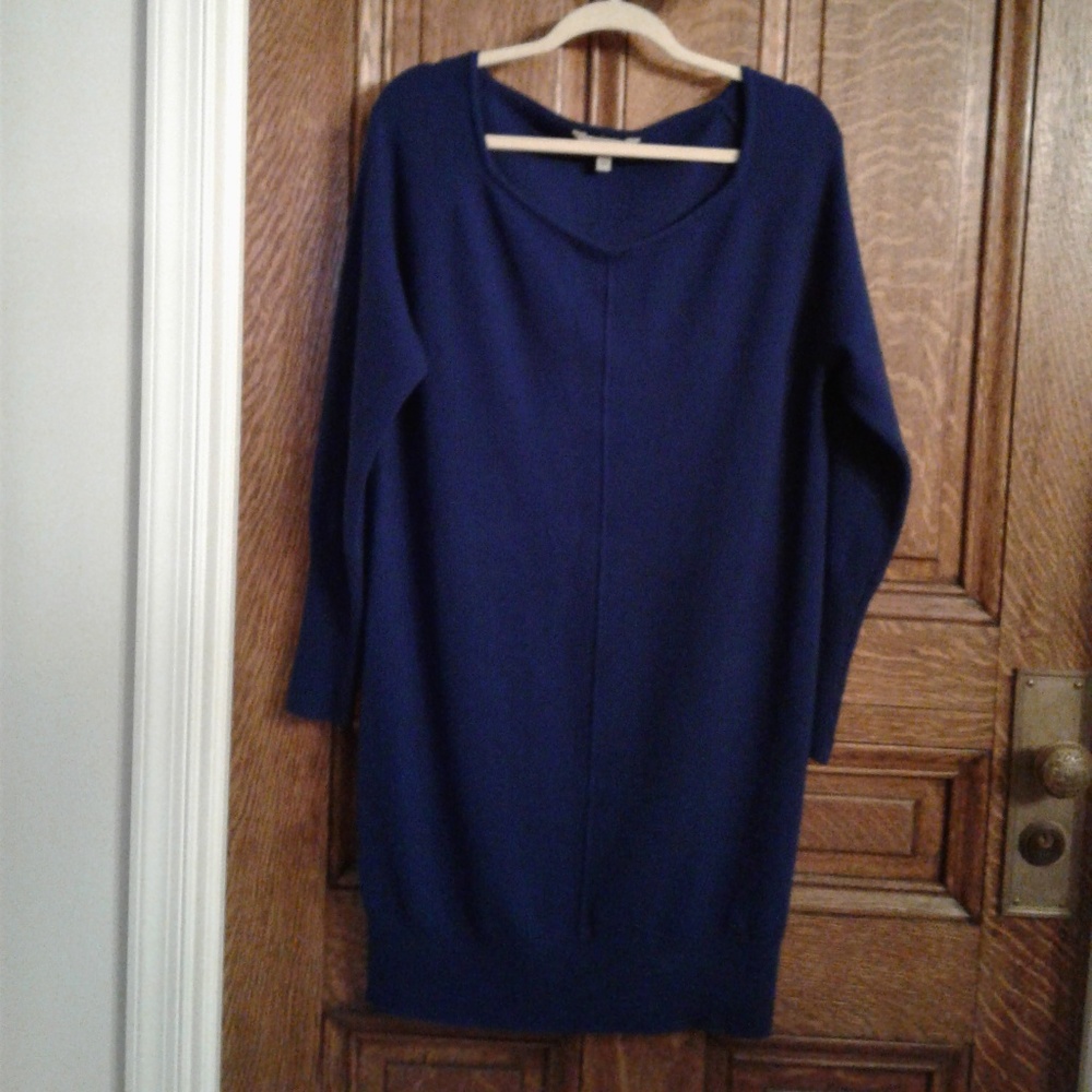 Athleta Cashmere Blend Adi Mudra Sweater Dress, M